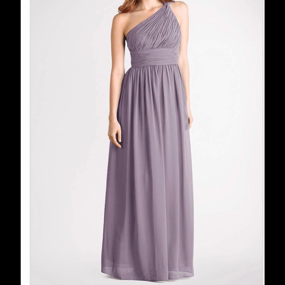 Rachel Chiffon One-Shoulder Bridesmaid Dress
